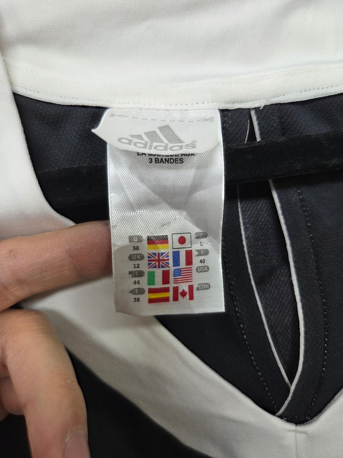 아디다스 일본판 올드스쿨 빈티지 메쉬 기능성 삼선 민소매나시 m 상품이미지5