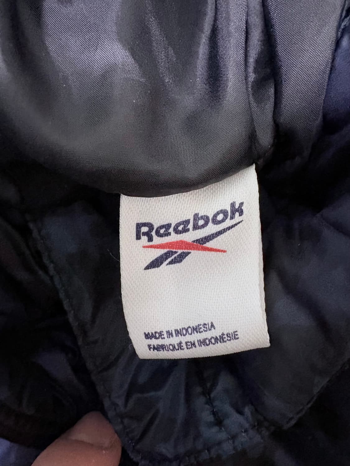 Reebok 리복 스몰 와펜 후드 숏 푸퍼(W) 레오파드 패딩 재킷 L  상품이미지4