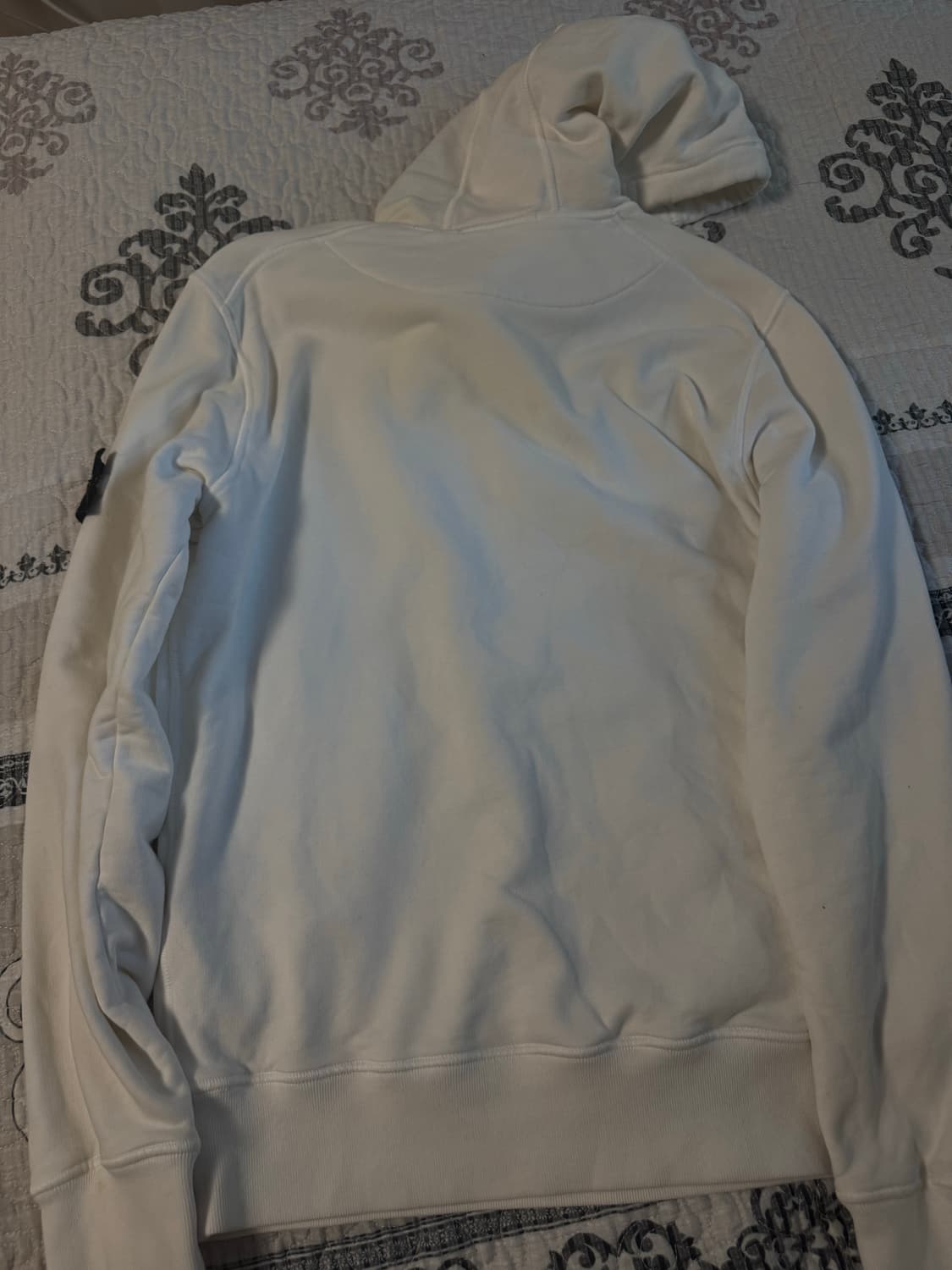 [S]스톤아일랜드 후드티 흰색21fw 상품이미지6