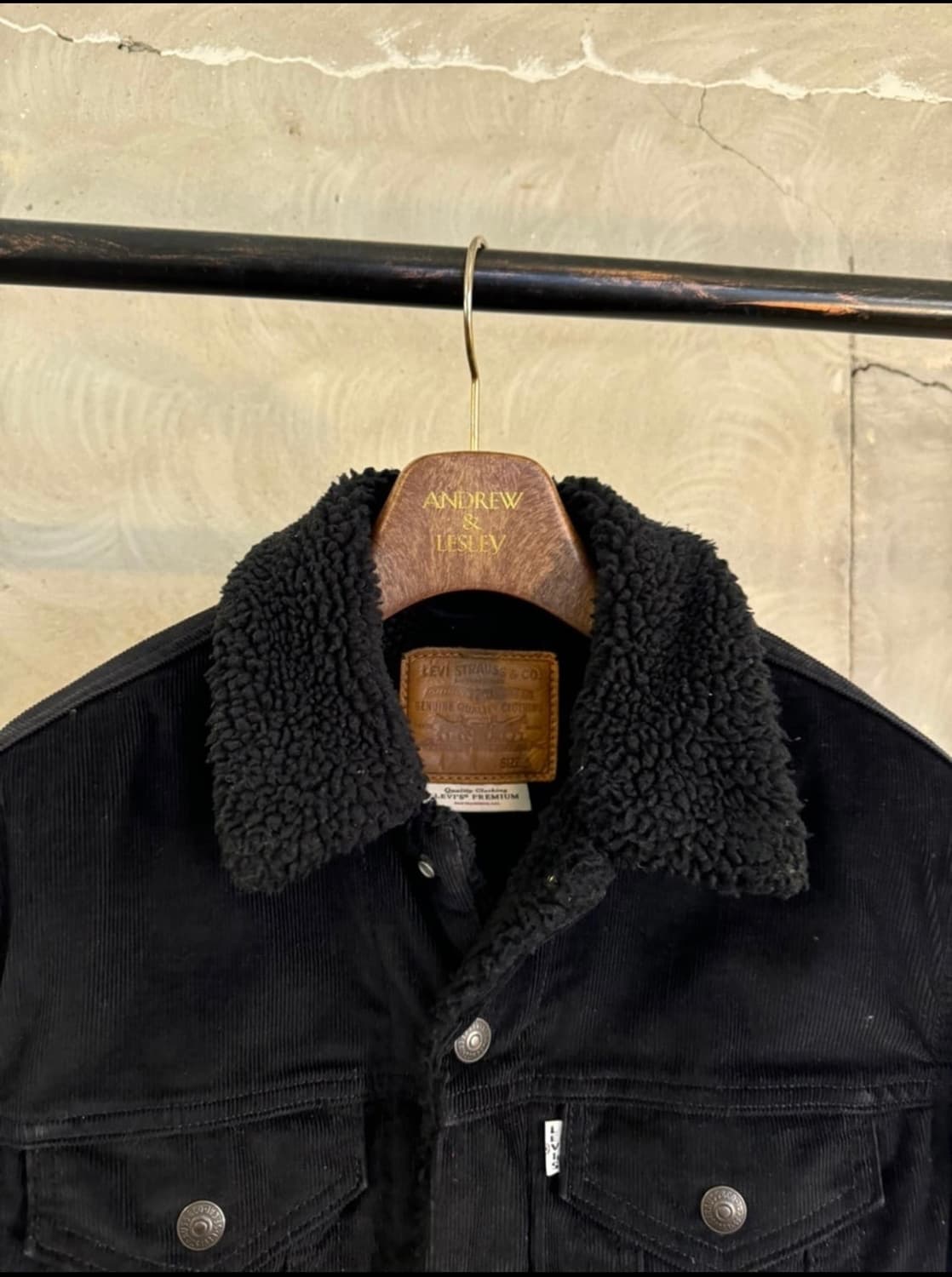 리바이스 프리미엄 코듀로이 쉐르파 자켓 S사이즈 상품이미지2