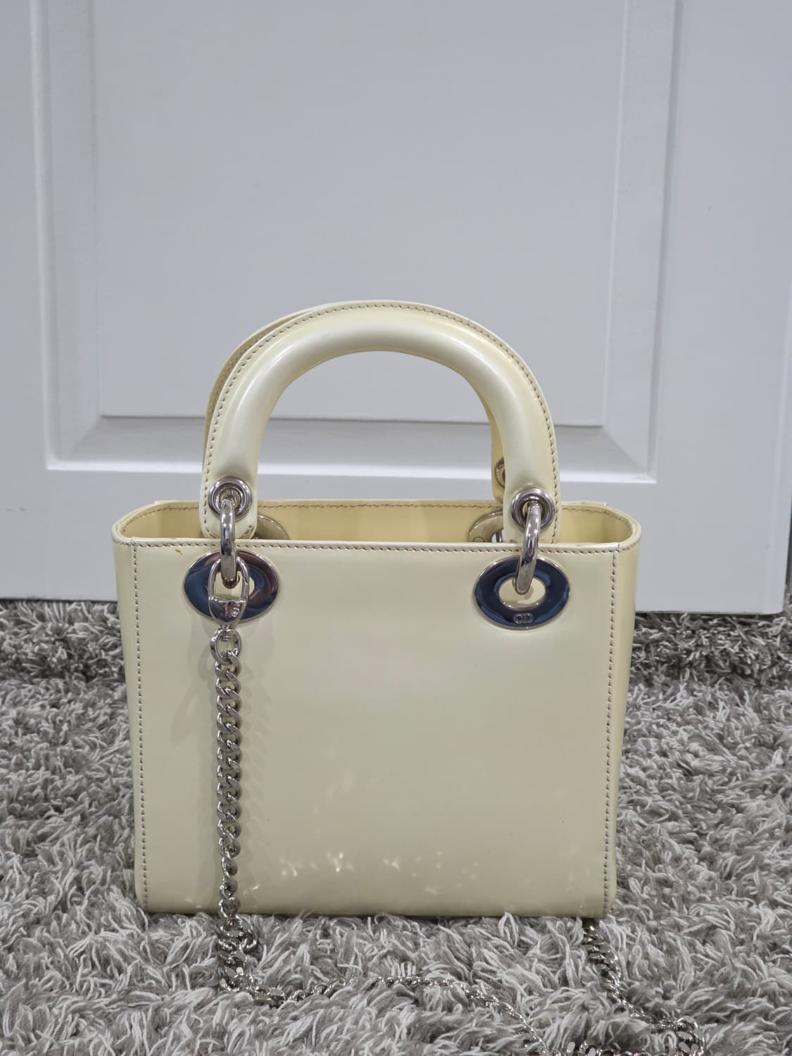 디올 레이디디올 레이디백 미니 애나멜 은장 상품이미지2