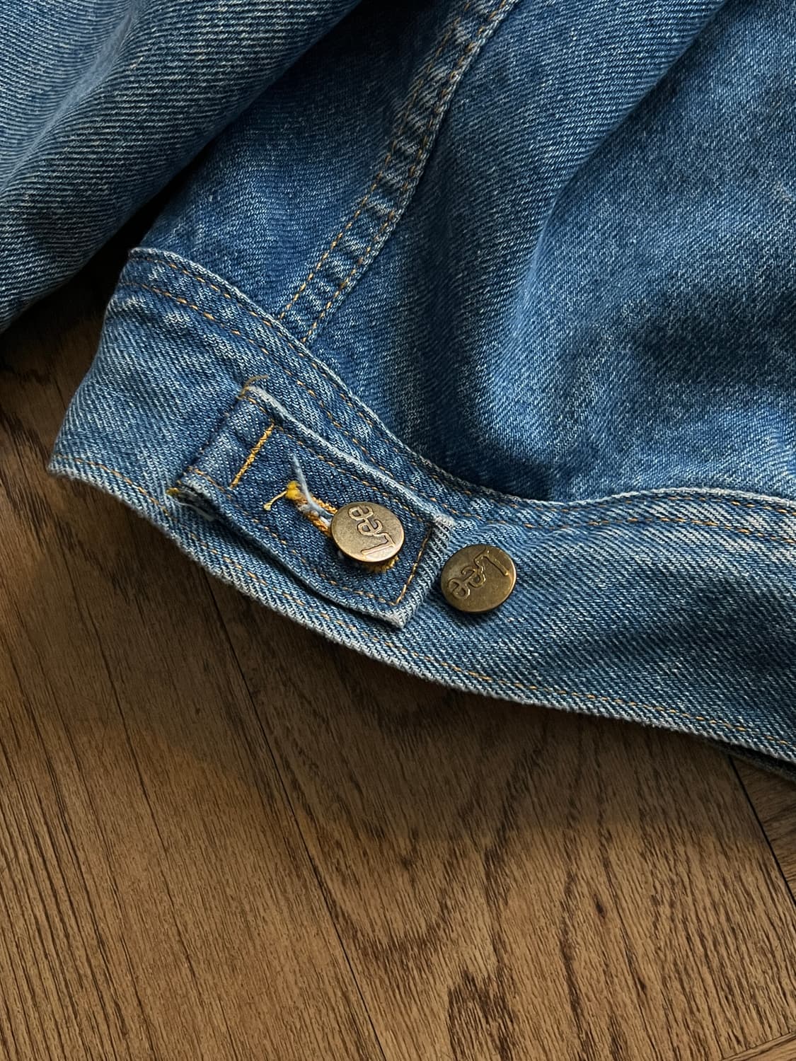 [2XL]90's Lee USA 스톰라이더 블랭킷 데님 트러커 자켓 R2 상품이미지8