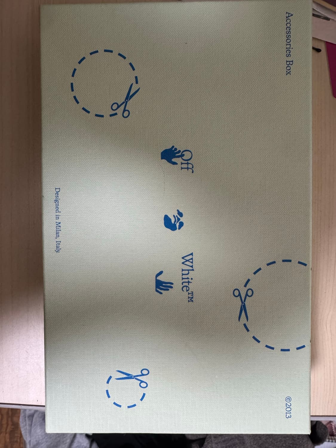 오프화이트 지갑 바인더 미니 프렌치 상품이미지3