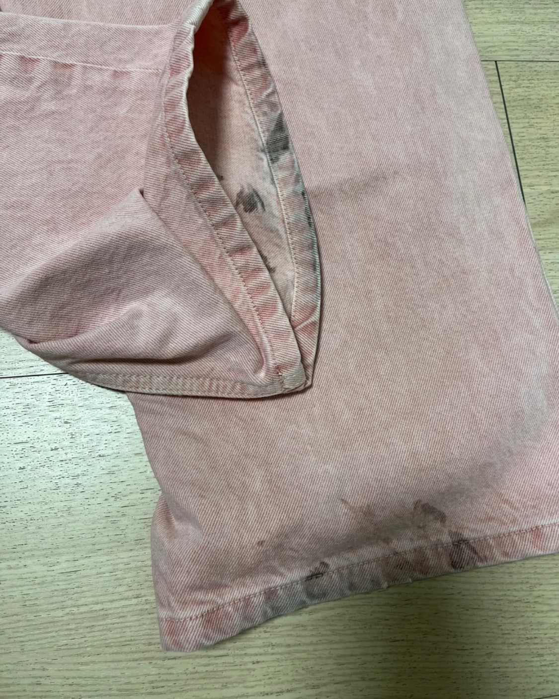 벌스데이수트 핑크와이드데님 상품이미지7