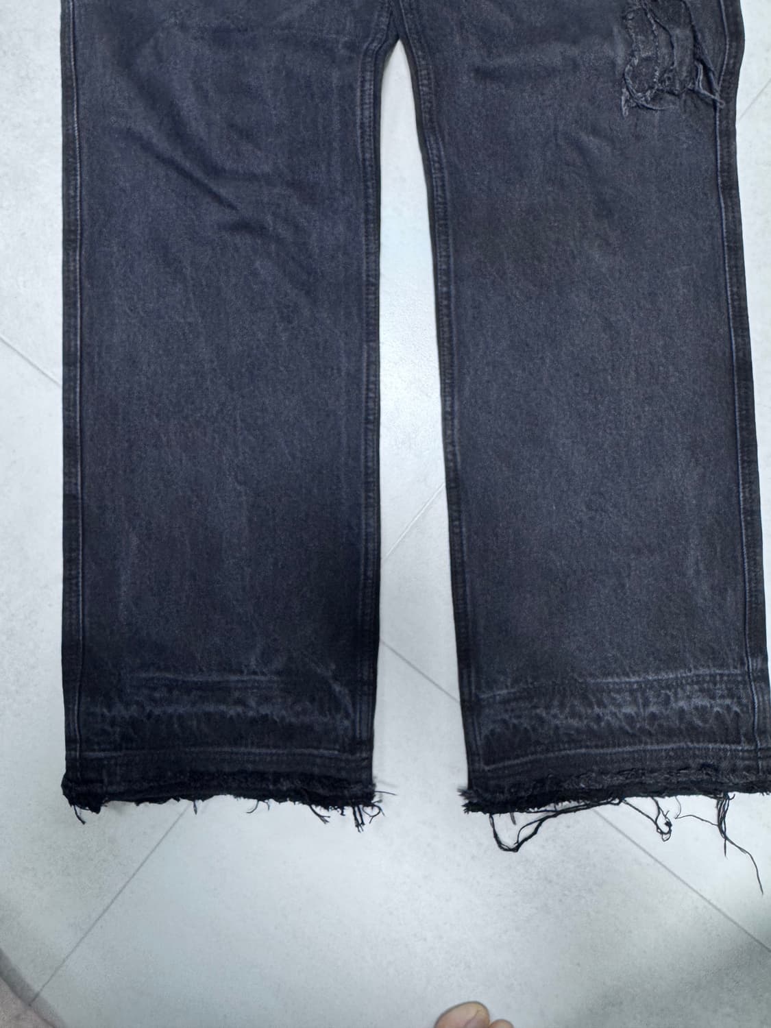 (중고/L xlim ep8 04 trousers 블랙 L 상품이미지5