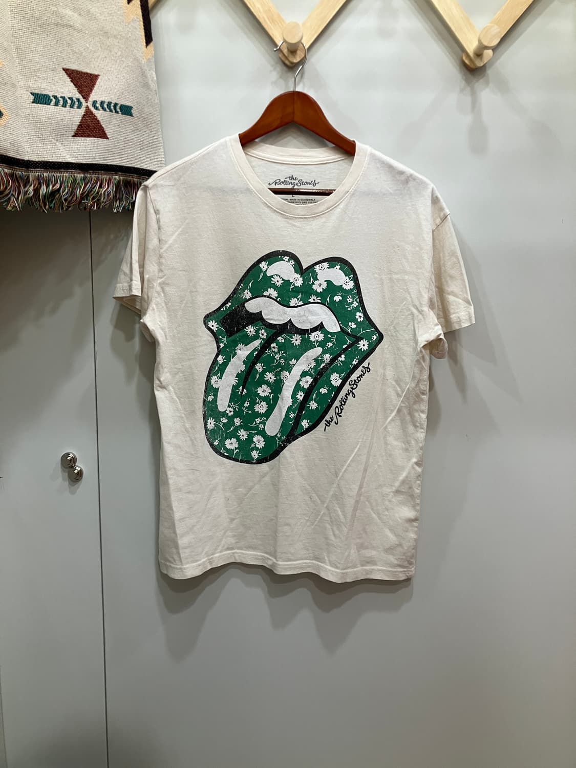 rolling stones 롤링 스톤스 프린트 반팔 상품이미지1