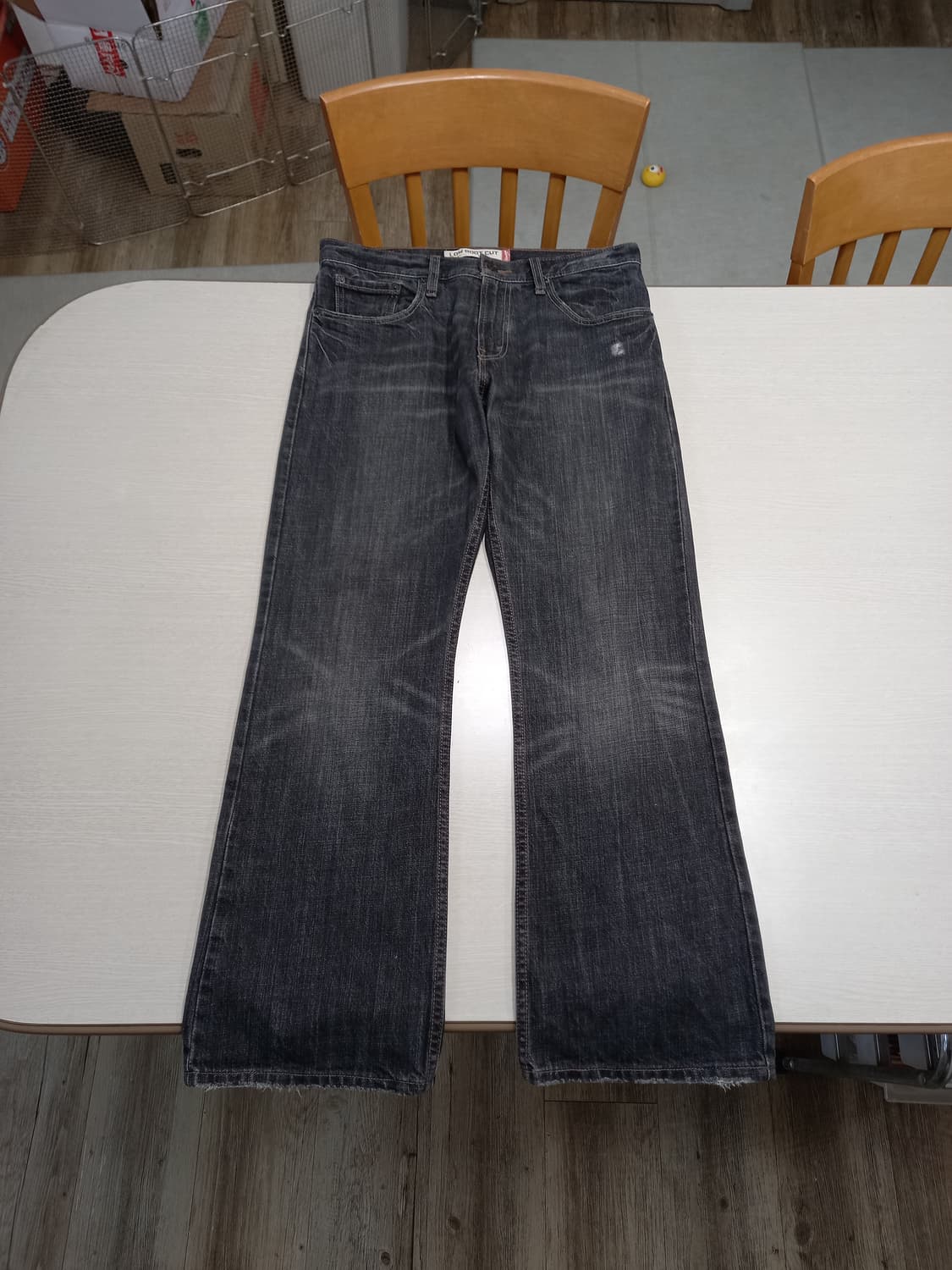 32 07's 리바이스527 약골반 데미지워싱 부츠컷 32-296 상품이미지1