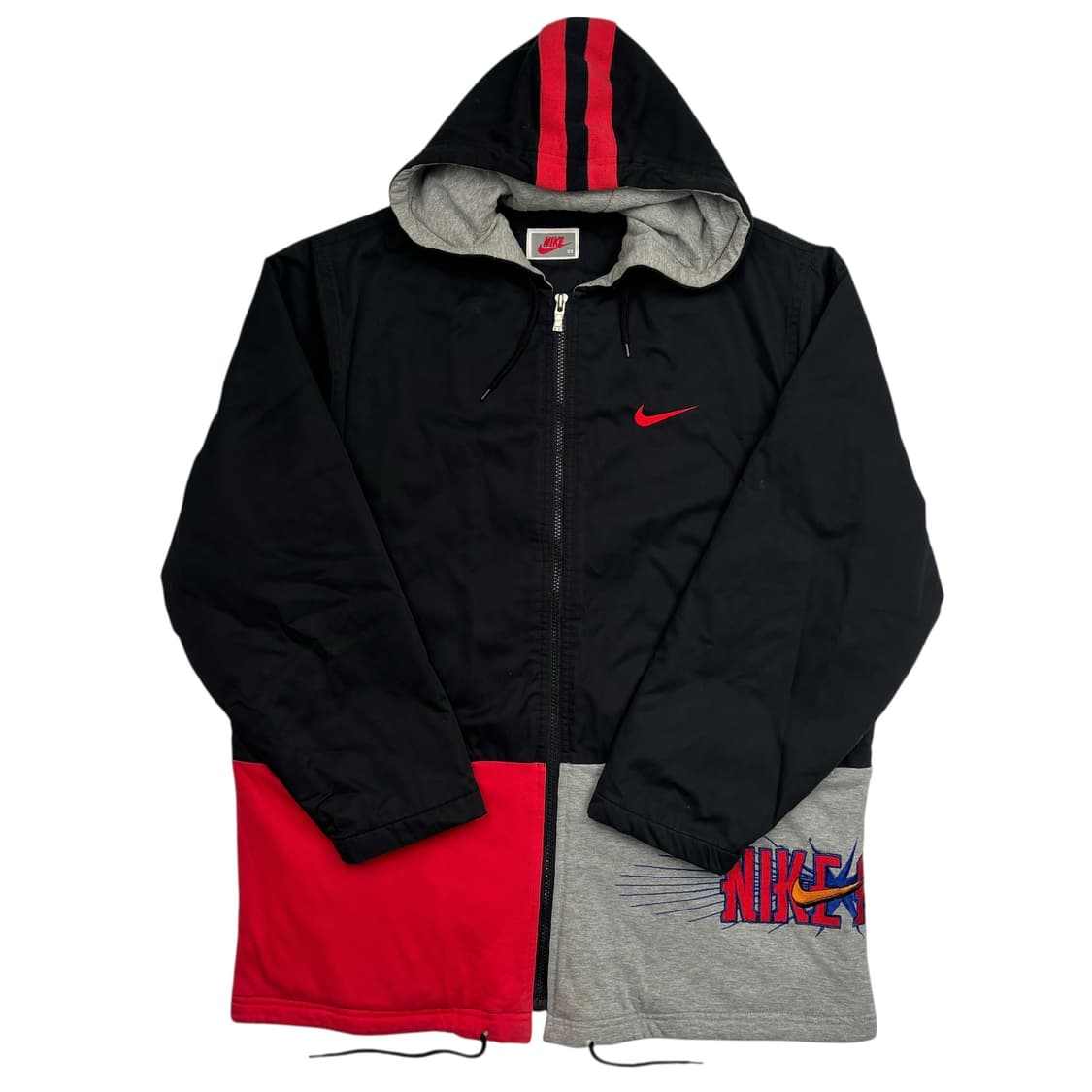 90s 나이키 올드스쿨 나이키 에어 빅 로고 후드 돕바 자켓 L 상품이미지1