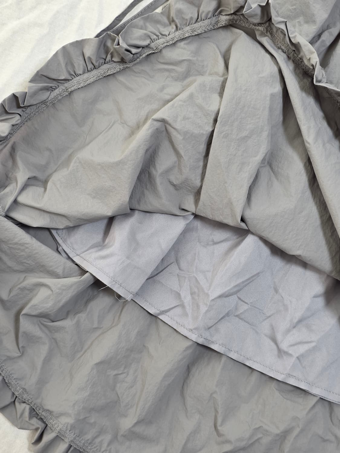 NYUNYU 뉴뉴하우스 프릴 바스락 스커트 상품이미지5