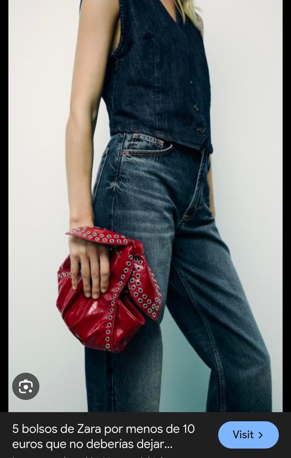 자라 리본 장식 버킷 크로스바디 백 상품이미지10