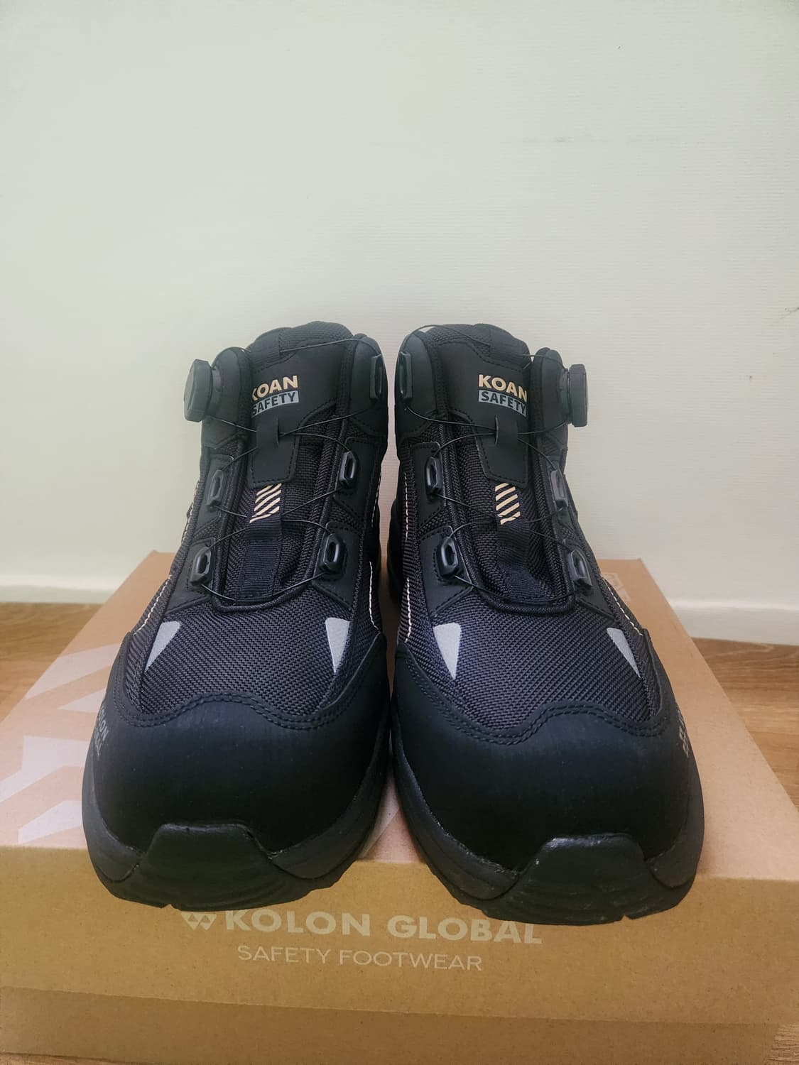 코오롱 KOAN 안전화 블랙 270mm 새상품(신형) 상품이미지2