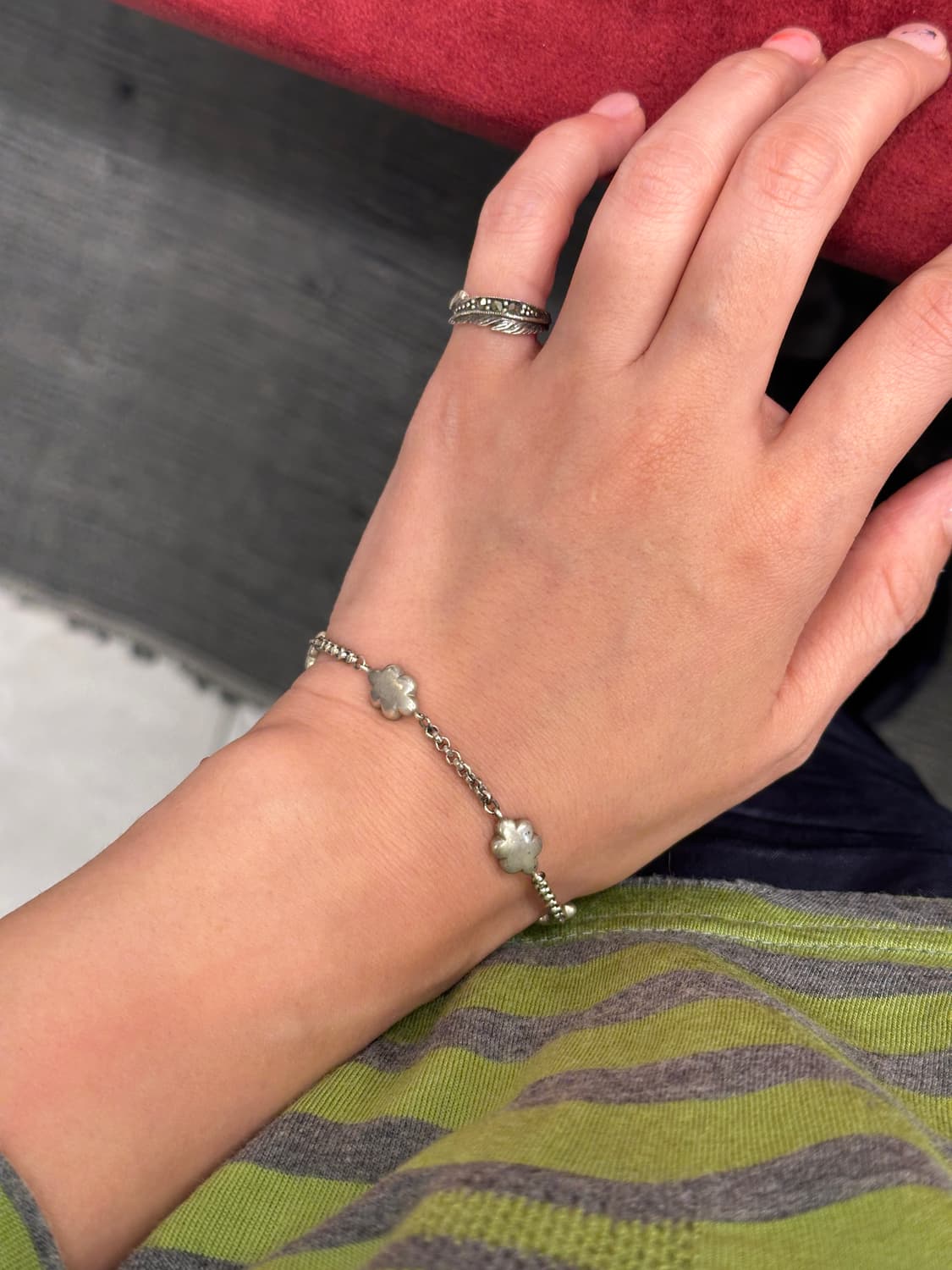 Moschino Cloud 925 Silver Bracelet☁️⛓️☁️ 상품이미지3