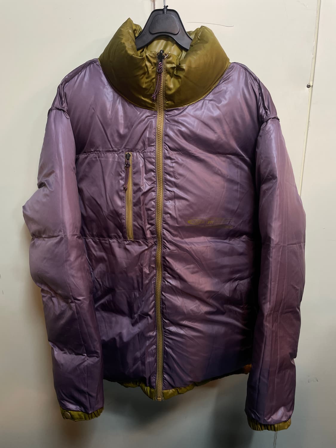 스컬프터 리버시블 패딩 카키 상품이미지8