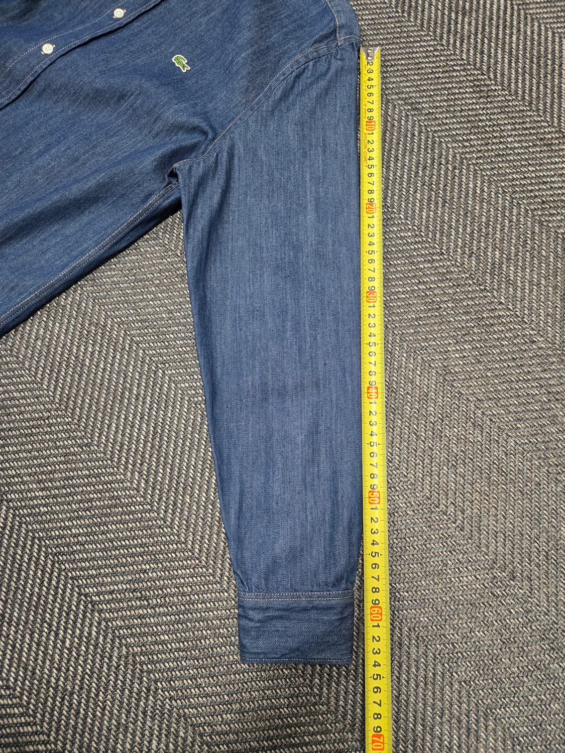 라코스테 클래식 데님 셔츠 상품이미지7