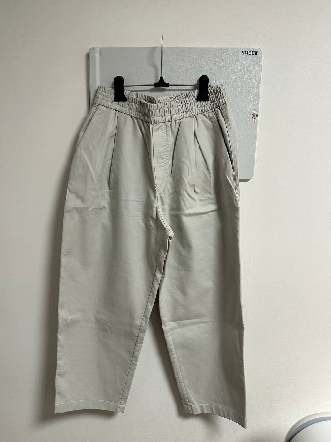 엘라스틱 와이드 레그 트라우저 - 릴렉스드 상품이미지2