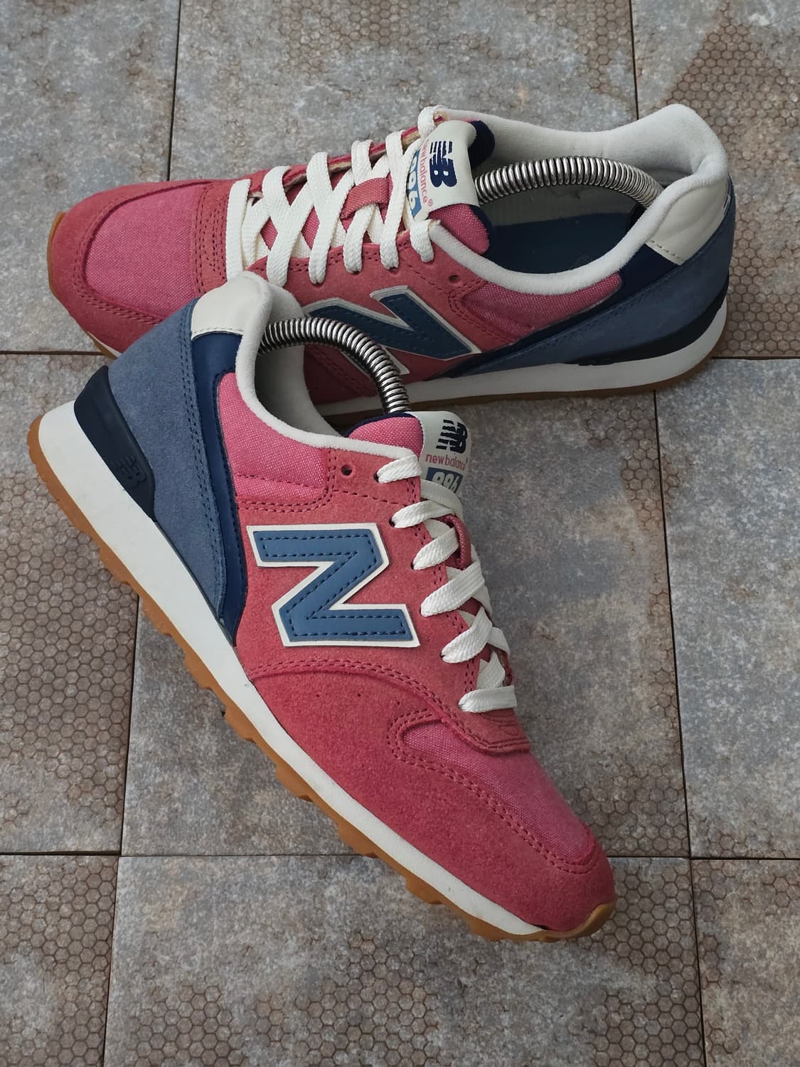 (240)뉴발란스 996 핑크 네이비  상품이미지7