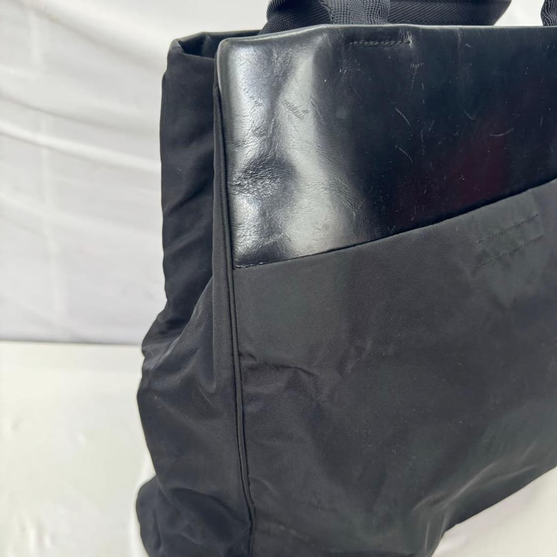 프라다 가죽 나일론 유니섹스 토트백 상품이미지5