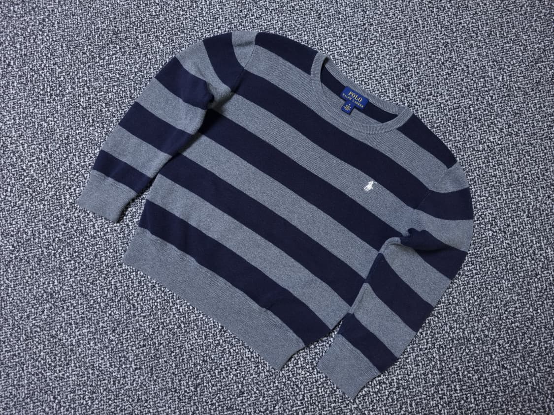 [무료배송][120]폴로 키즈 스트라이프 니트 상품이미지3