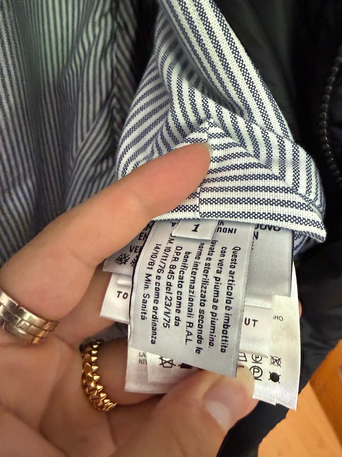 퀼팅 패딩 블레이저  상품이미지5