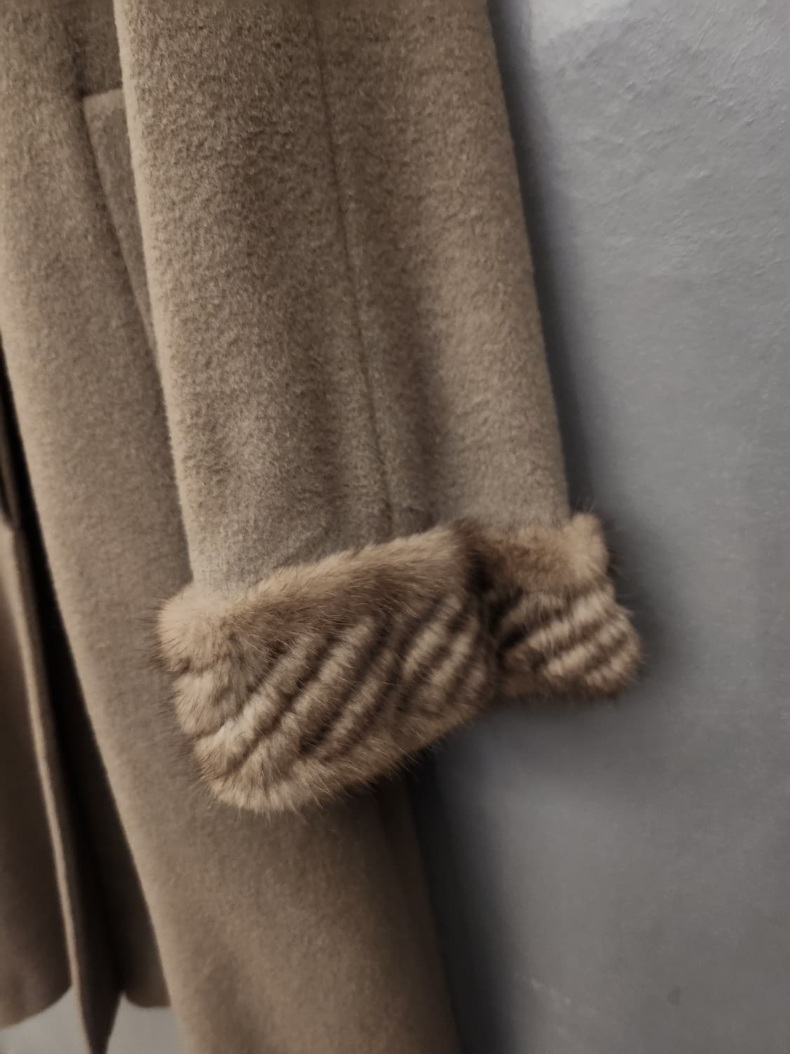 일본빈티지 캐시미어100%코트 상품이미지3