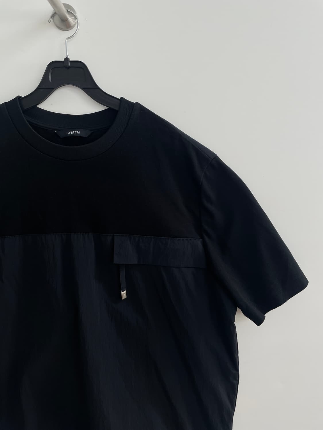 시스템 반팔(블랙) 상품이미지2