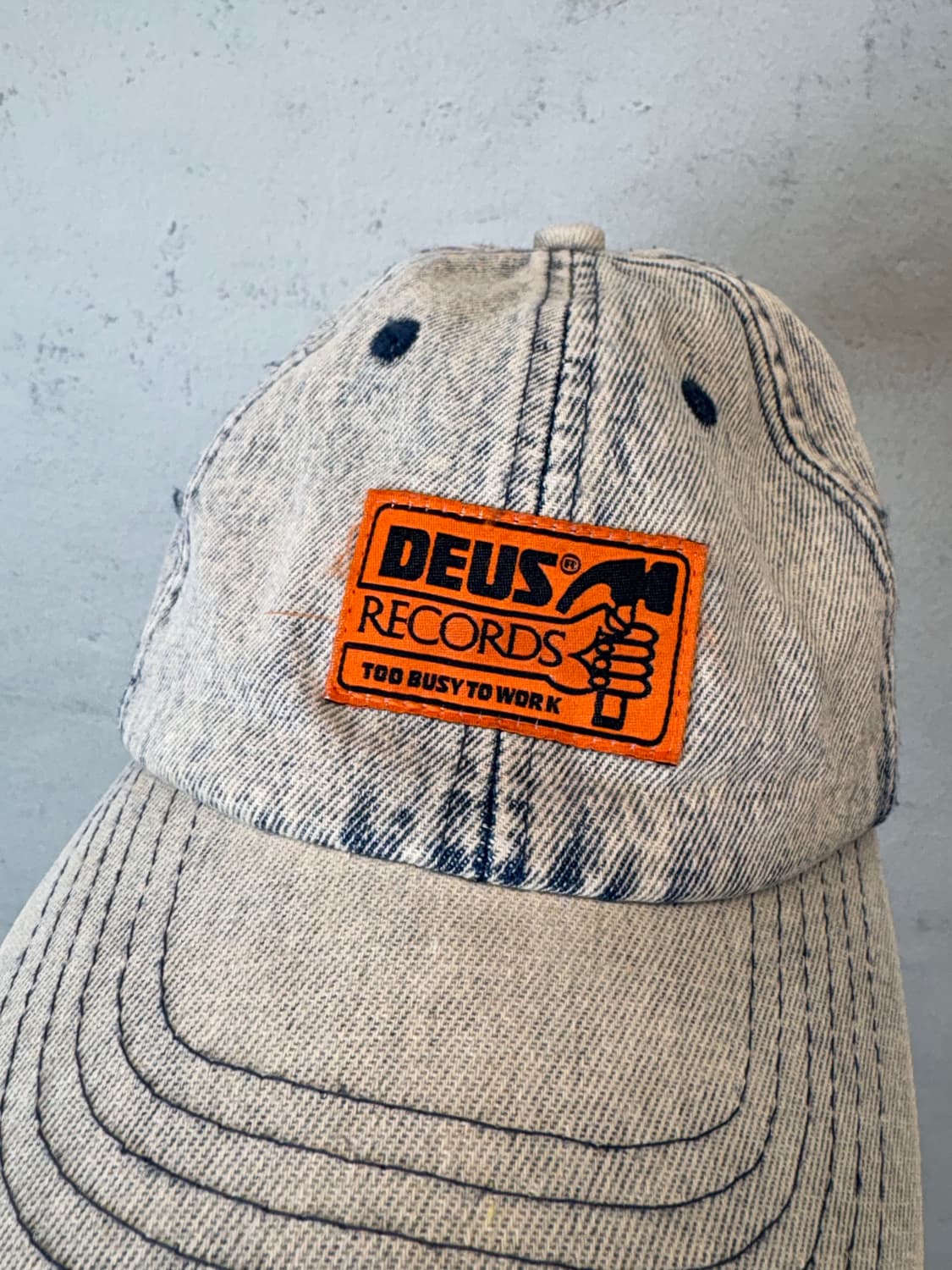 데우스 엑스마키나 오티즈 데님 볼캡 상품이미지3