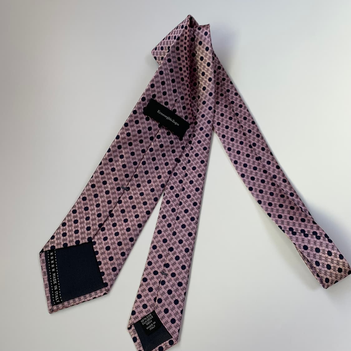 에르메네질도 제냐 이태리 100실크 명품 클래식넥타이 신형라벨 A+ 상품이미지9