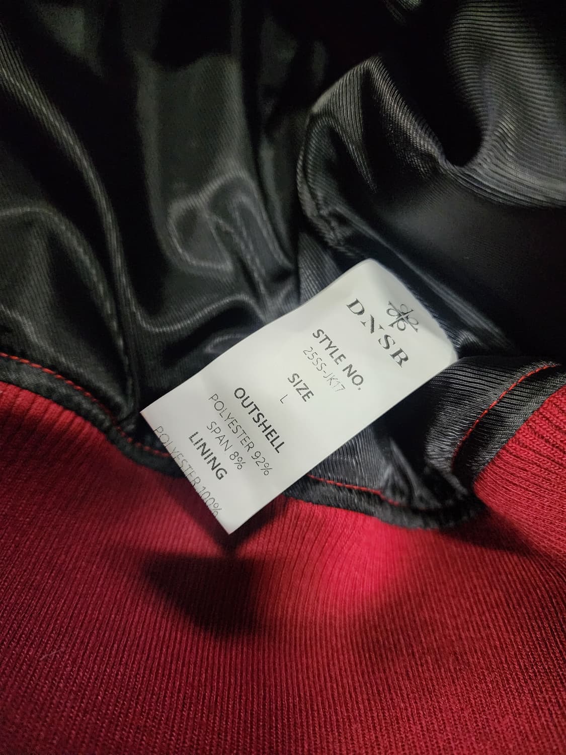 DNSR 디앤에스알 하트필드 크롭 바시티 자켓 L 상품이미지2