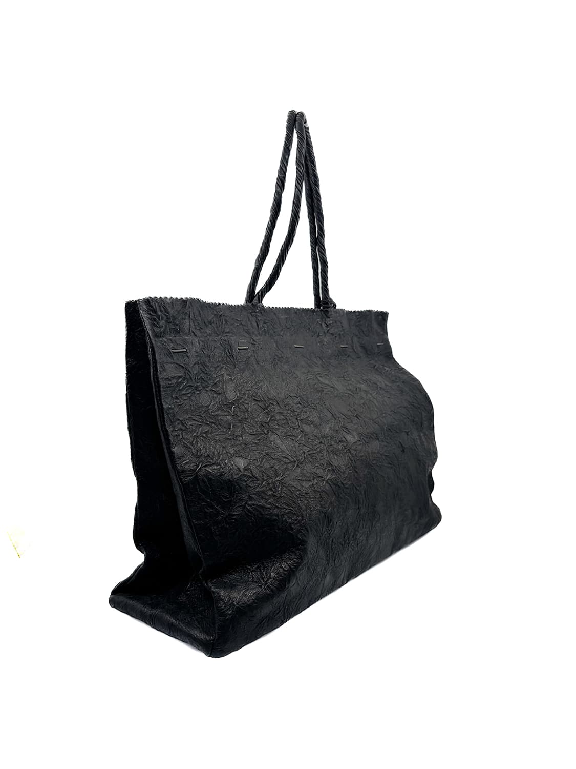 i ro se Crinkled Leather Tote Bag 상품이미지4