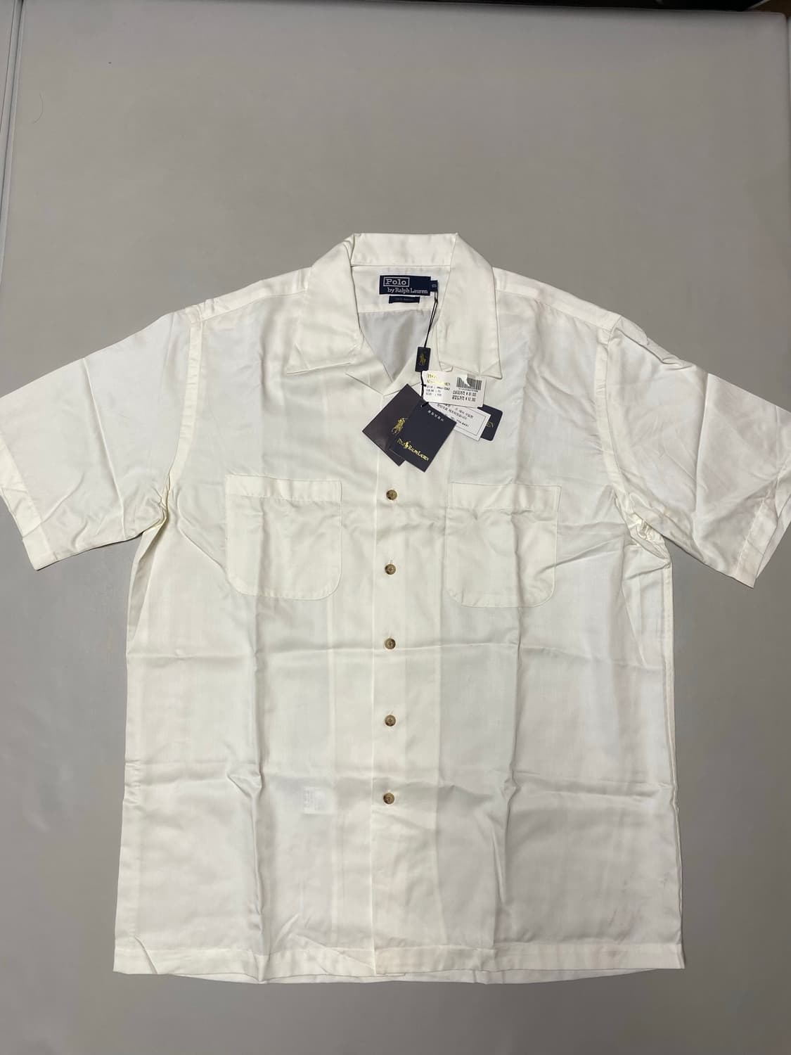 90s 폴로 랄프로렌 오픈카라셔츠 105사이즈 상품이미지3