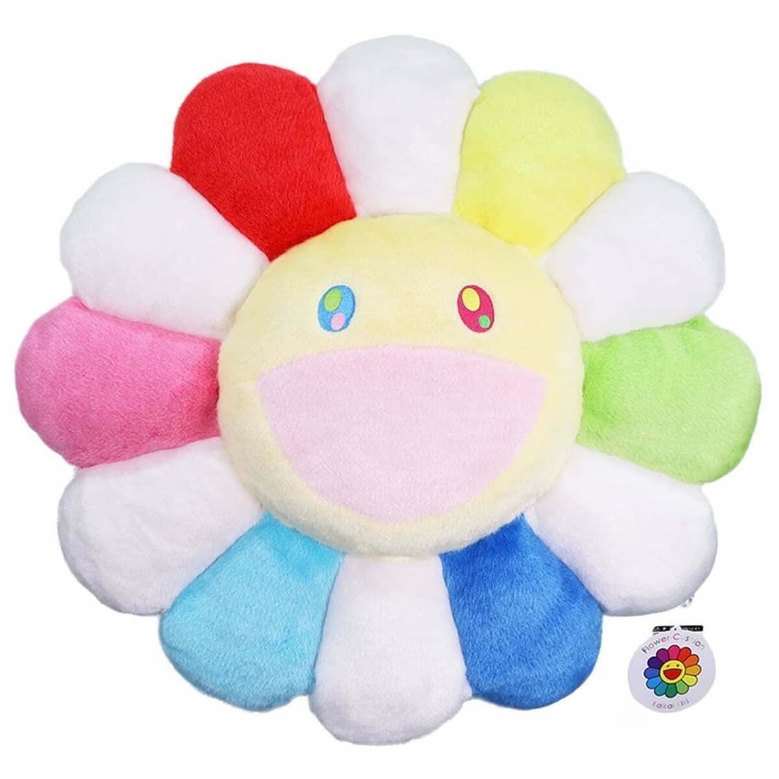 무라카미다카시 멀티컬러 플라워 쿠션 60cm 상품이미지1