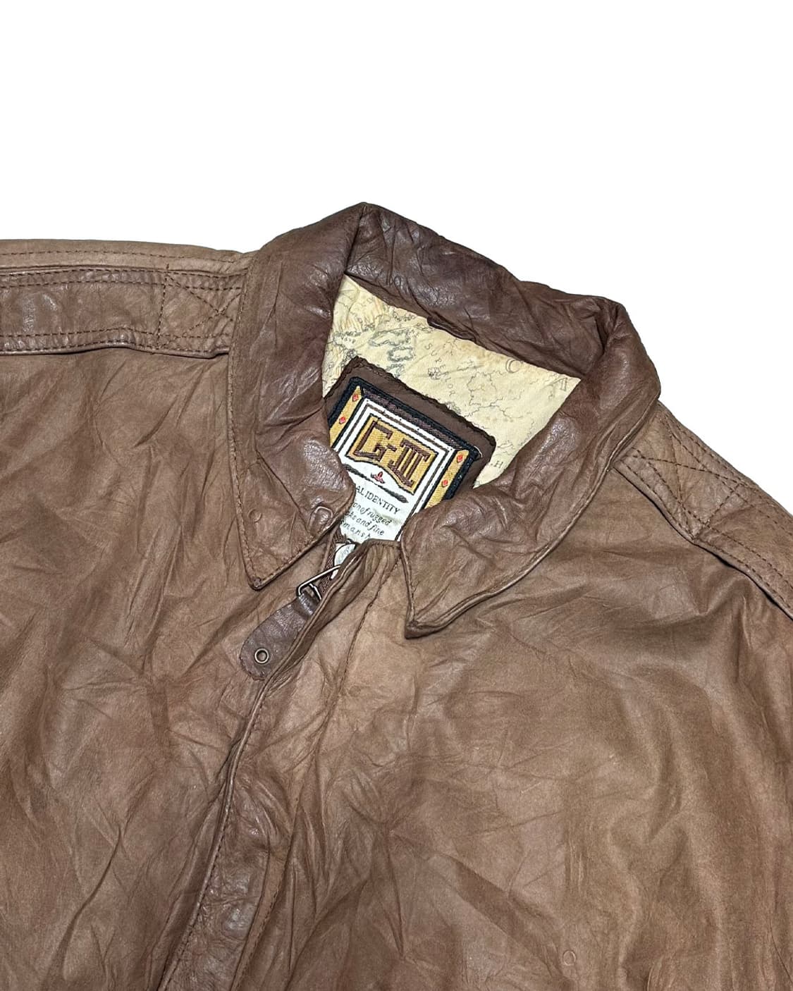 G-3 리얼 레더 A-2 플라이트 자켓 상품이미지3