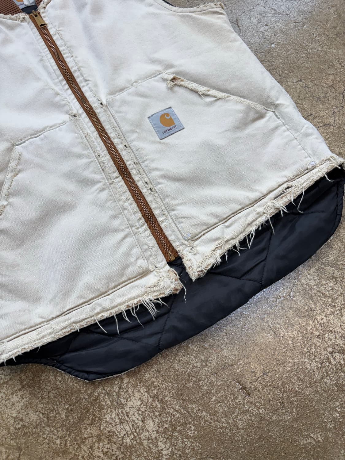 칼하트 빈티지 캔버스 페이딩 베스트 상품이미지2