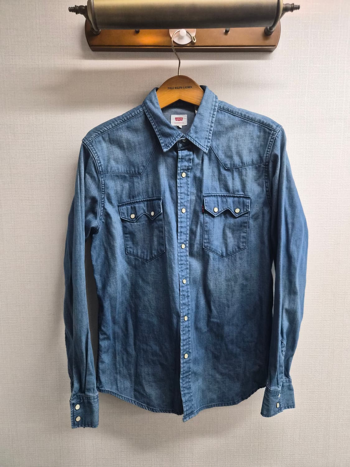 L) 리바이스 데님 웨스턴 셔츠 청남방 팝니다 상품이미지1