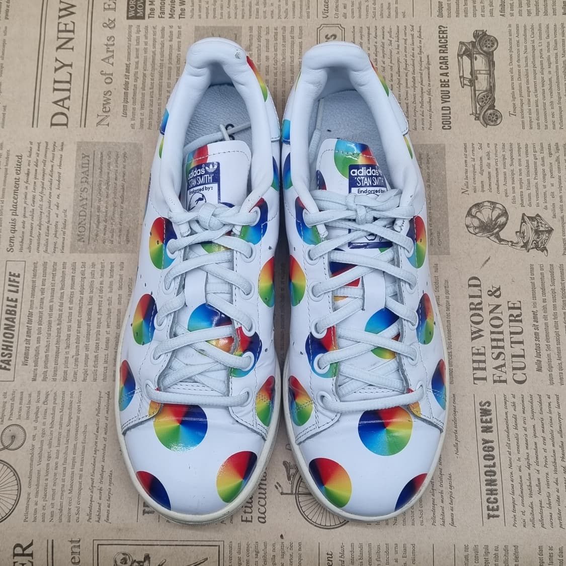 아디다스 스탠스미스 레인보우 운동화230 상품이미지2