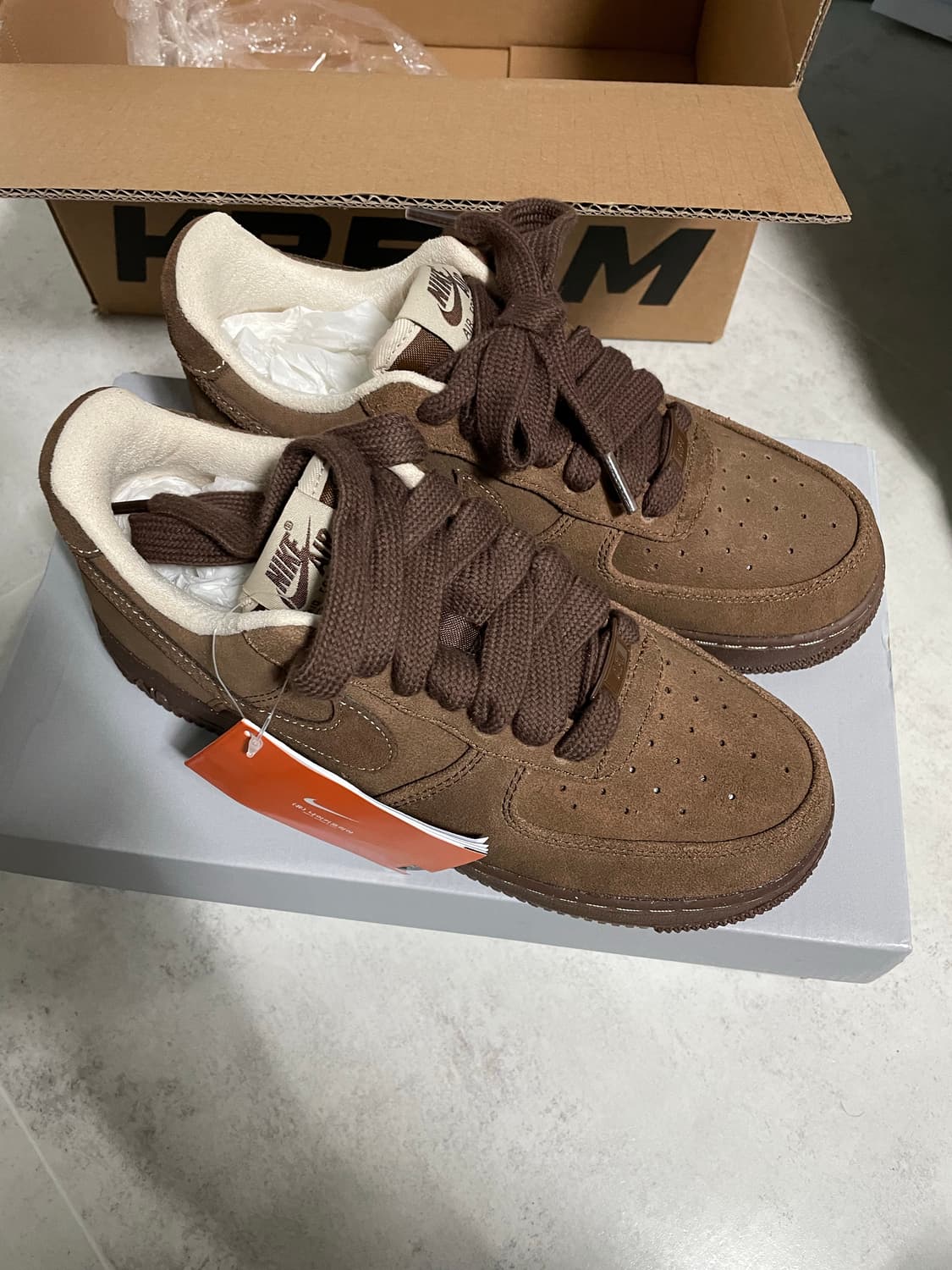 나이키 에어포스1 카카오 와우 250 상품이미지1