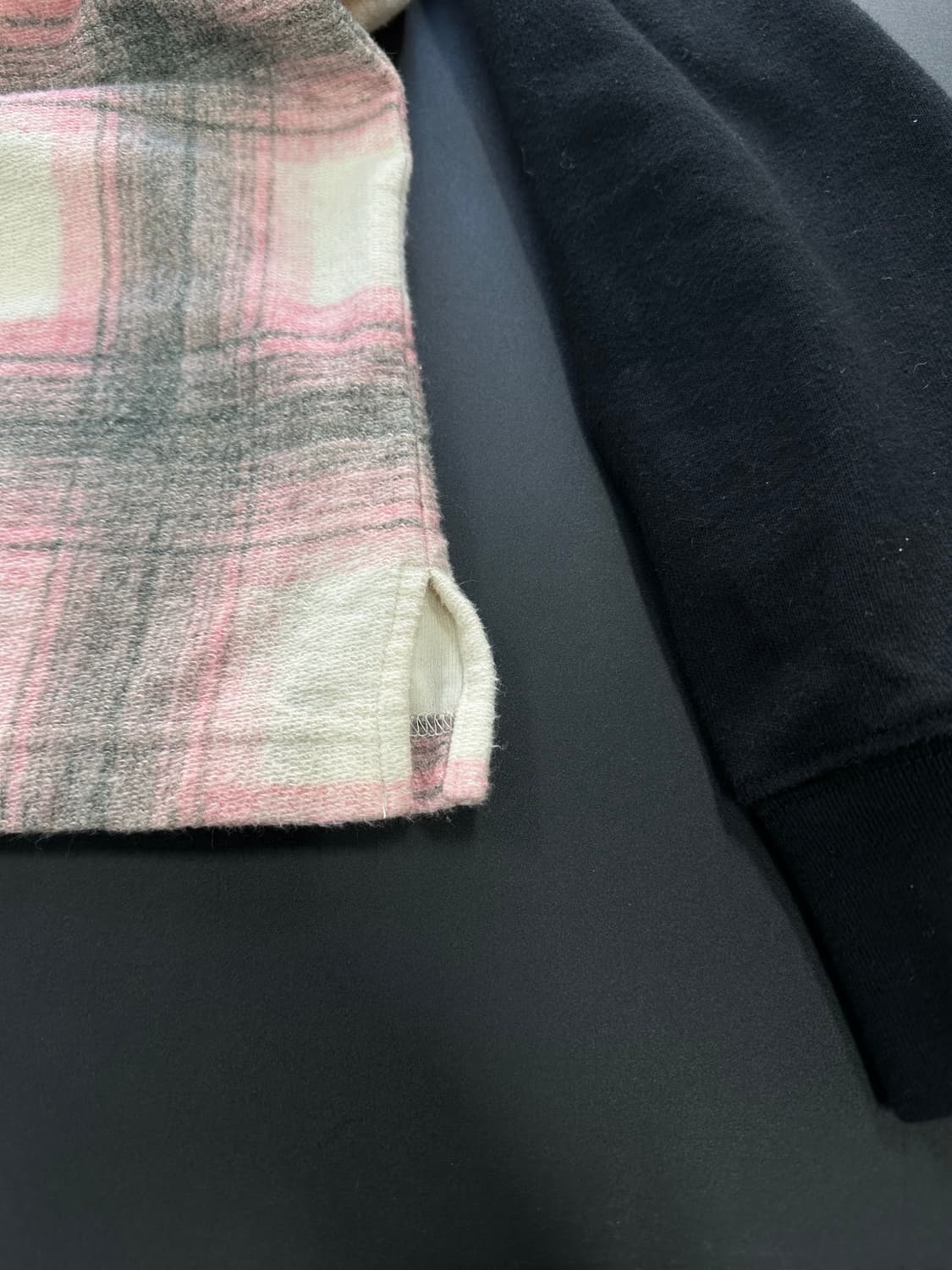 슈프림 17AW 쉐도우 플래드 후드티 상품이미지6