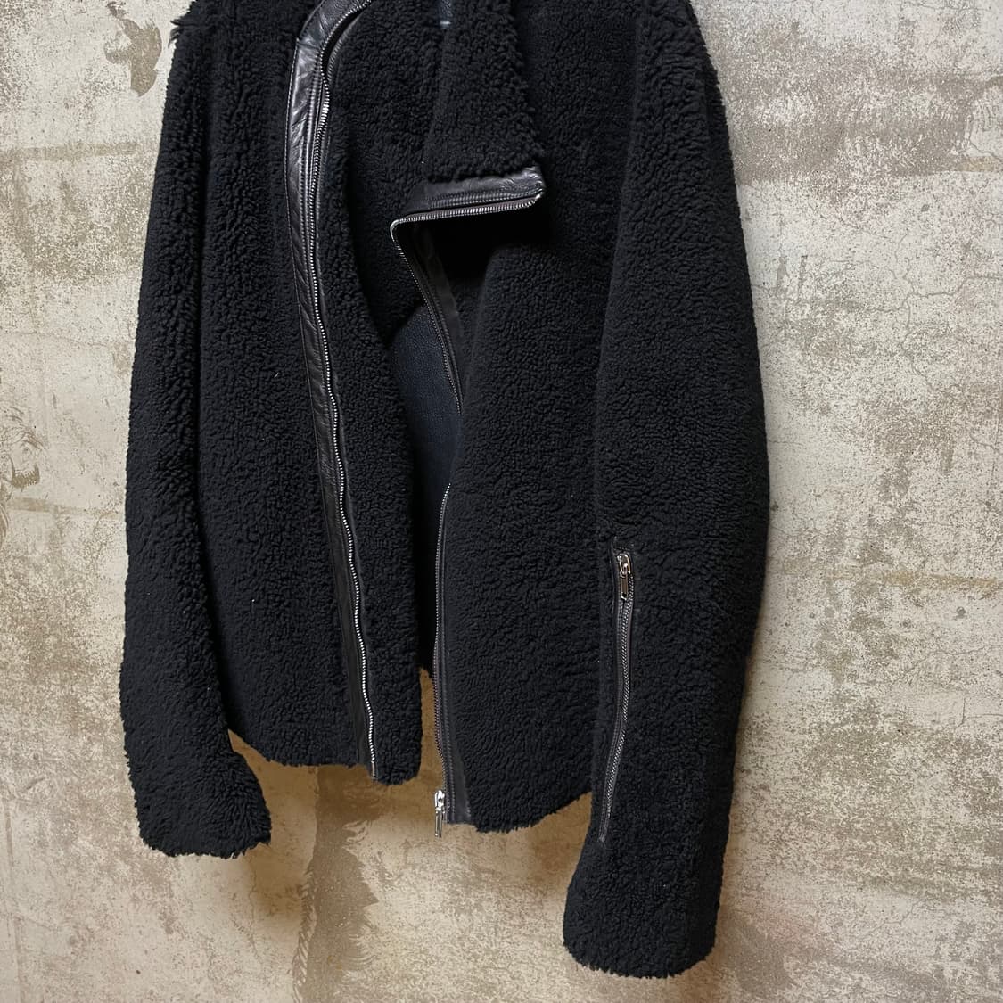 릭오웬스 바우하우스 시어링 자켓 상품이미지5