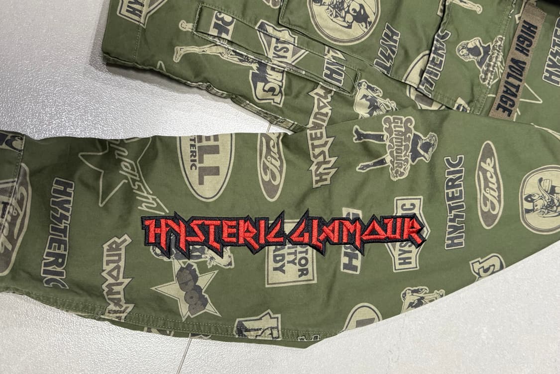 히스테릭 글래머 아이코닉 패턴 멀티 포켓 자수 로고 자켓 상품이미지3