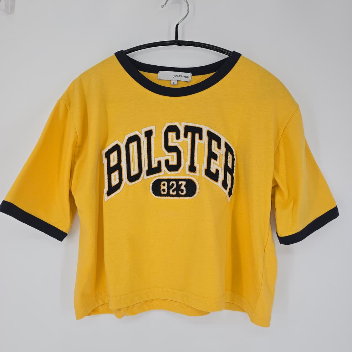 일본 빈티지 볼스터 반팔 티셔츠 옐로우 상품이미지1