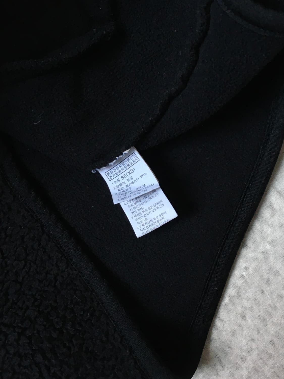 노스페이스 사이드패치 플리스집업 상품이미지5