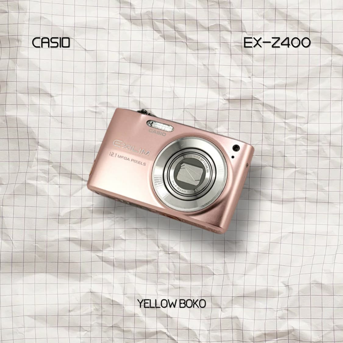 [💖초레어] CASIO 카시오 엑슬림 EX-Z400 레트로 디지털 카메 상품이미지1