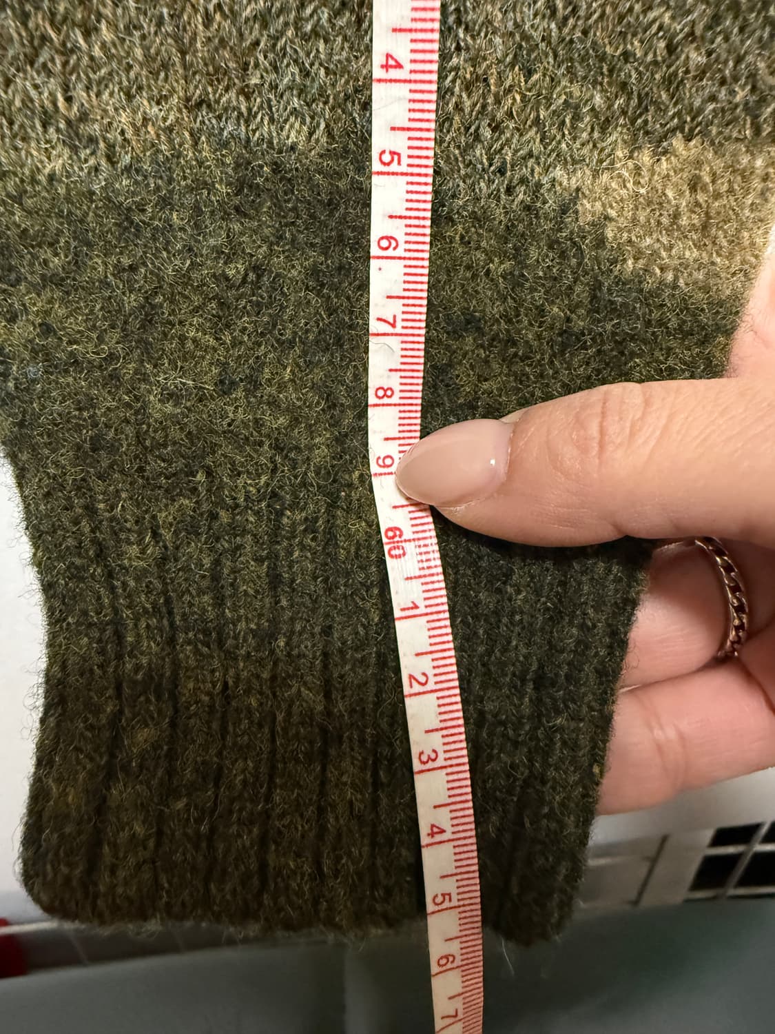 폴로 랄프로렌 엘보패치 카모플라쥬 울 니트 XS 상품이미지10