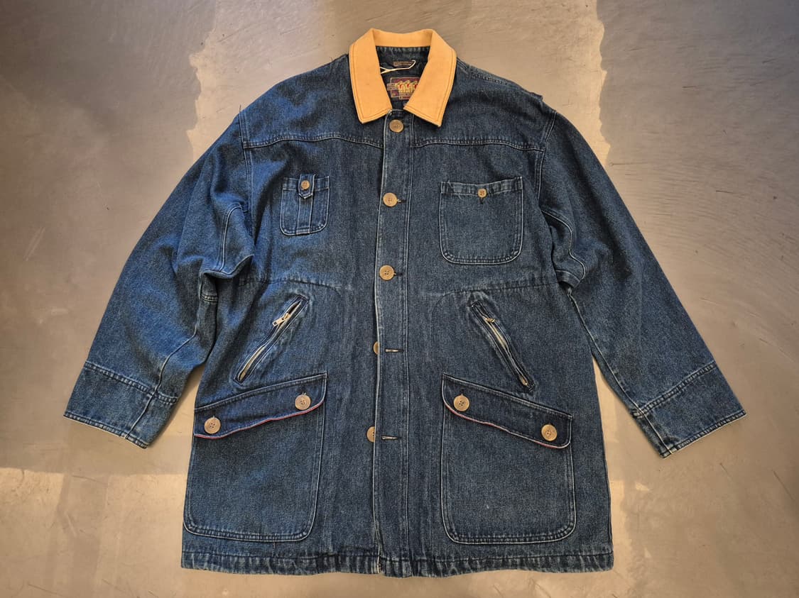 90s 챕스랄프로렌 데님 헌팅 자켓 상품이미지1