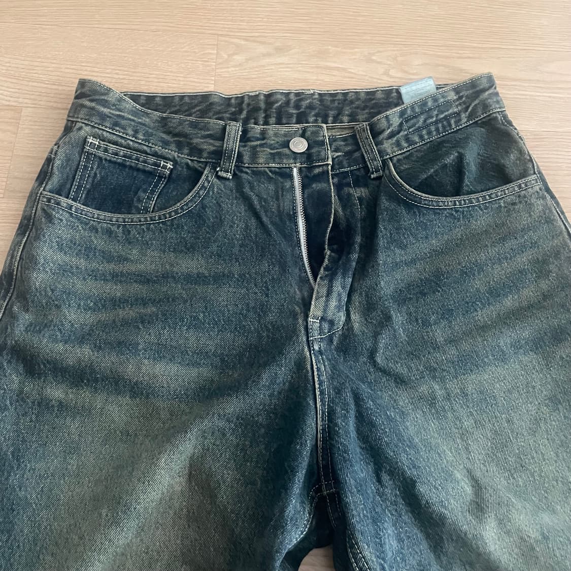 999휴머니티 커브드 데님 딥블루 상품이미지3
