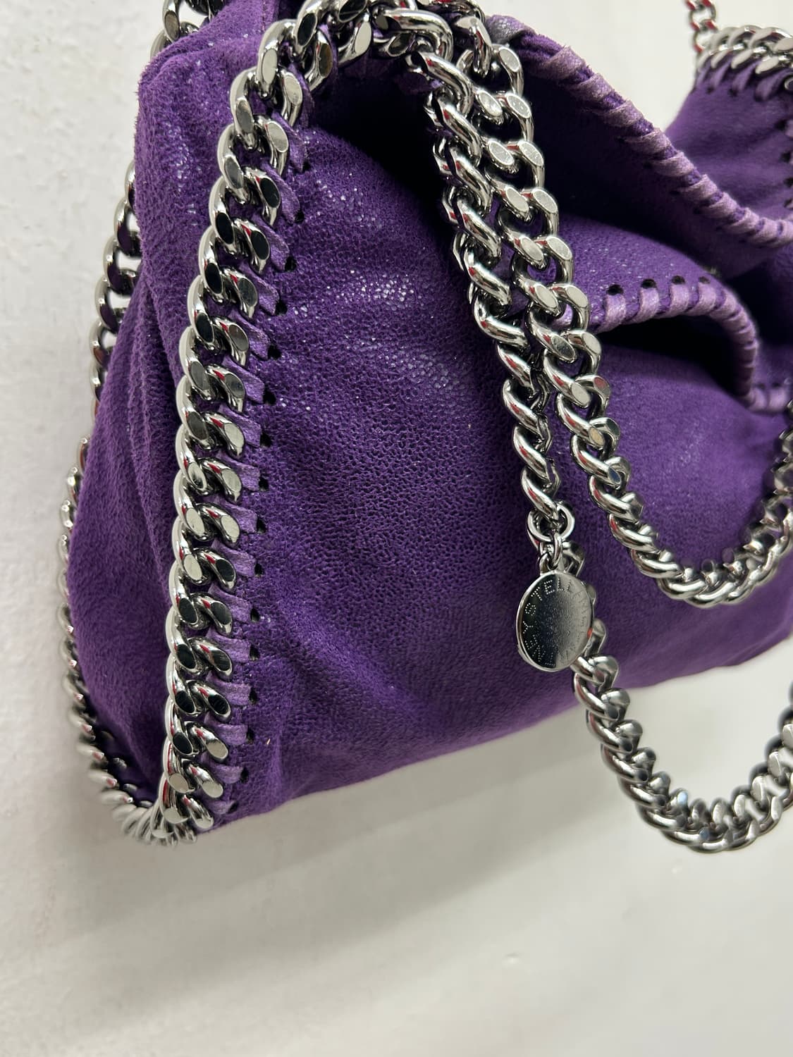 스텔라맥카트니 퍼플 체인 크로스백 상품이미지5