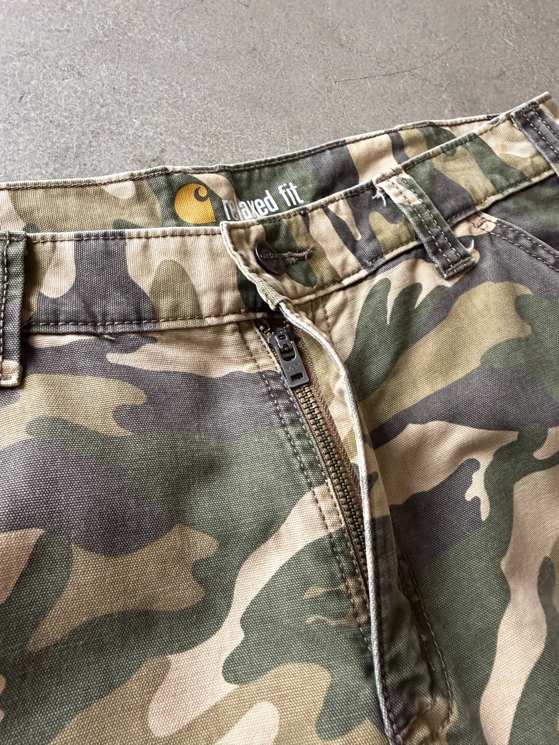 Carhartt Rugged Camo Work Shorts 상품이미지3