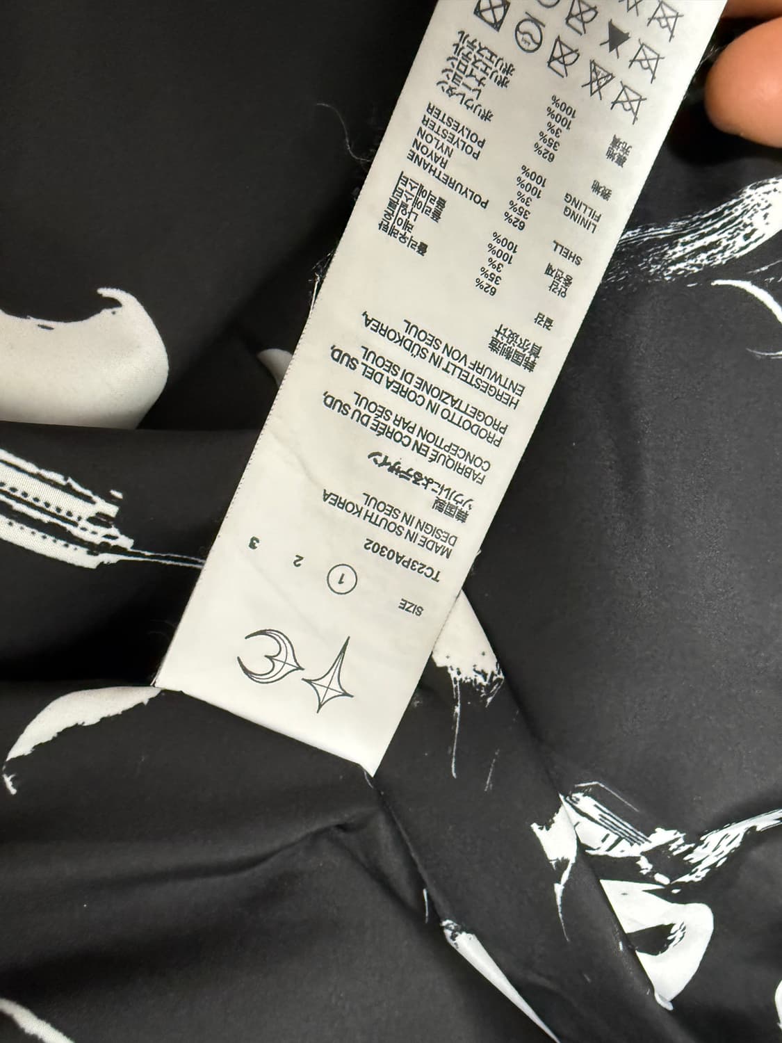 떠그클럽 패딩 퍼플 사이즈1 상품이미지6