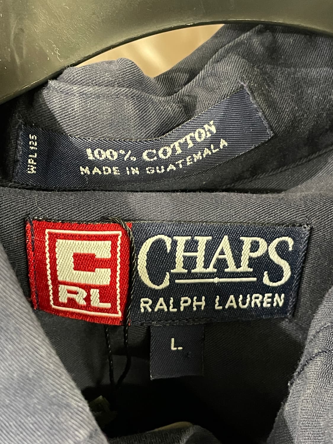CHAPS 옥스퍼드 코튼 셔츠 (navy) 상품이미지6