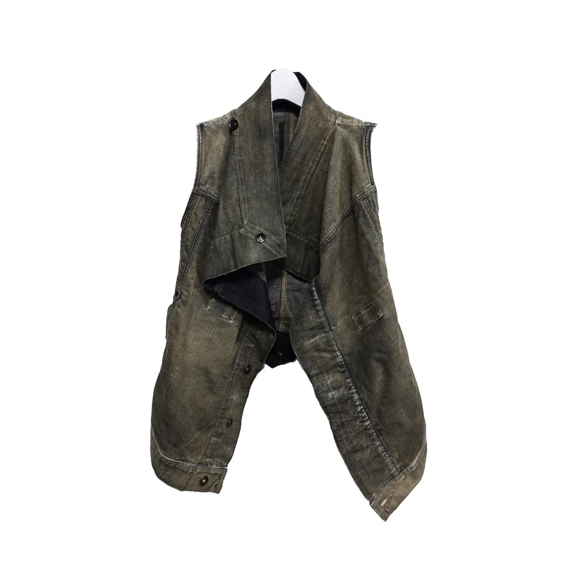 [XS] RICKOWENS 릭오웬스 다크쉐도우 더스티 데님베스트 상품이미지3